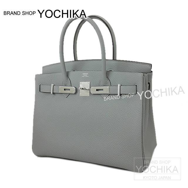 HERMES handbags Birkin30 Gris mouette Togo SHW[Brand New][Authentic]